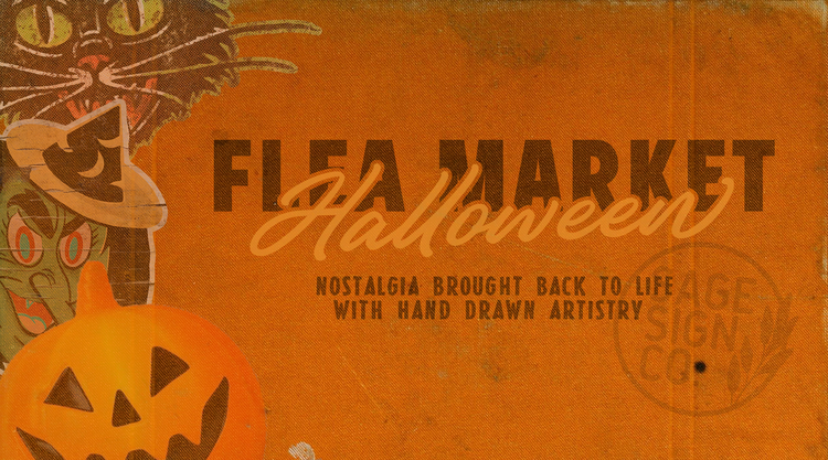 Flea Market Halloween by SageSignCo