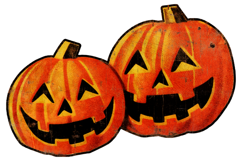 1930 Jackolantern Duo (Custom Carved)