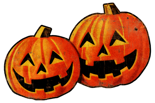 1930 Jackolantern Duo (Custom Carved)