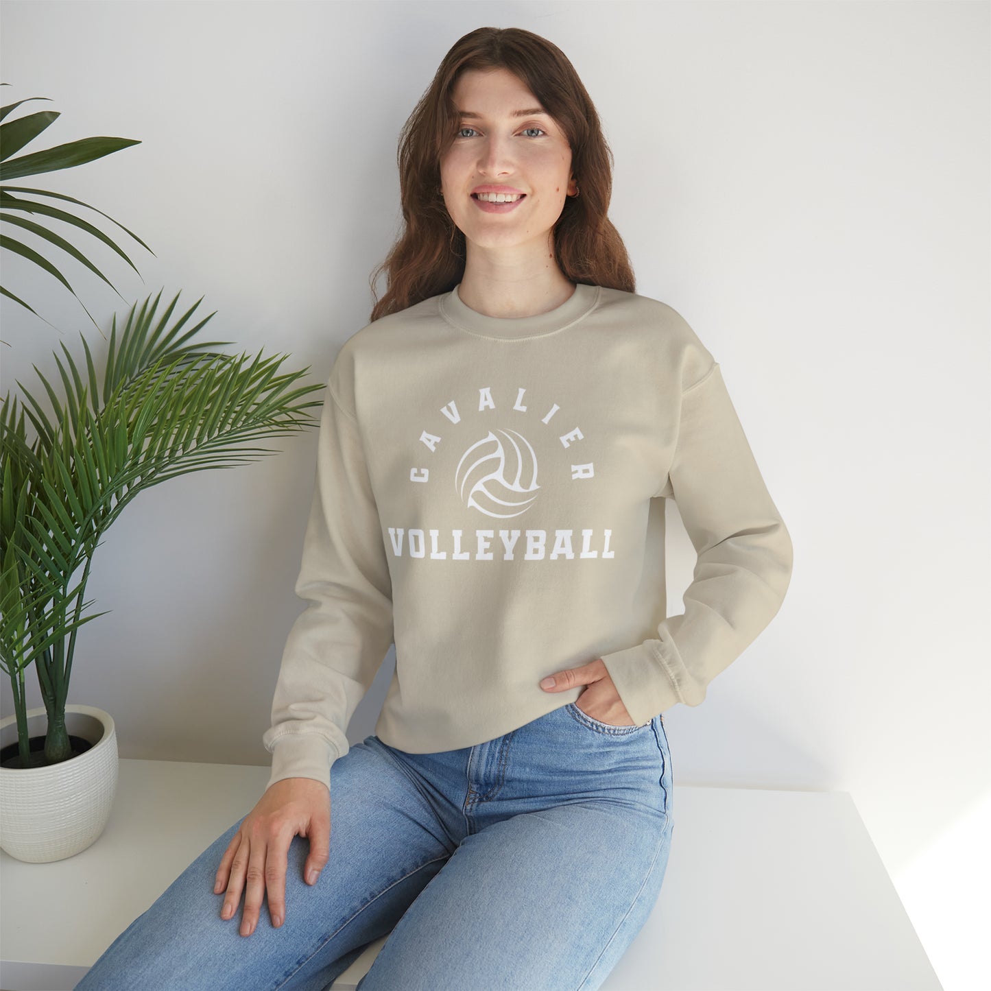 MODERN CAVALIER VOLLEYBALL Unisex Heavy Blend™ Crewneck Sweatshirt