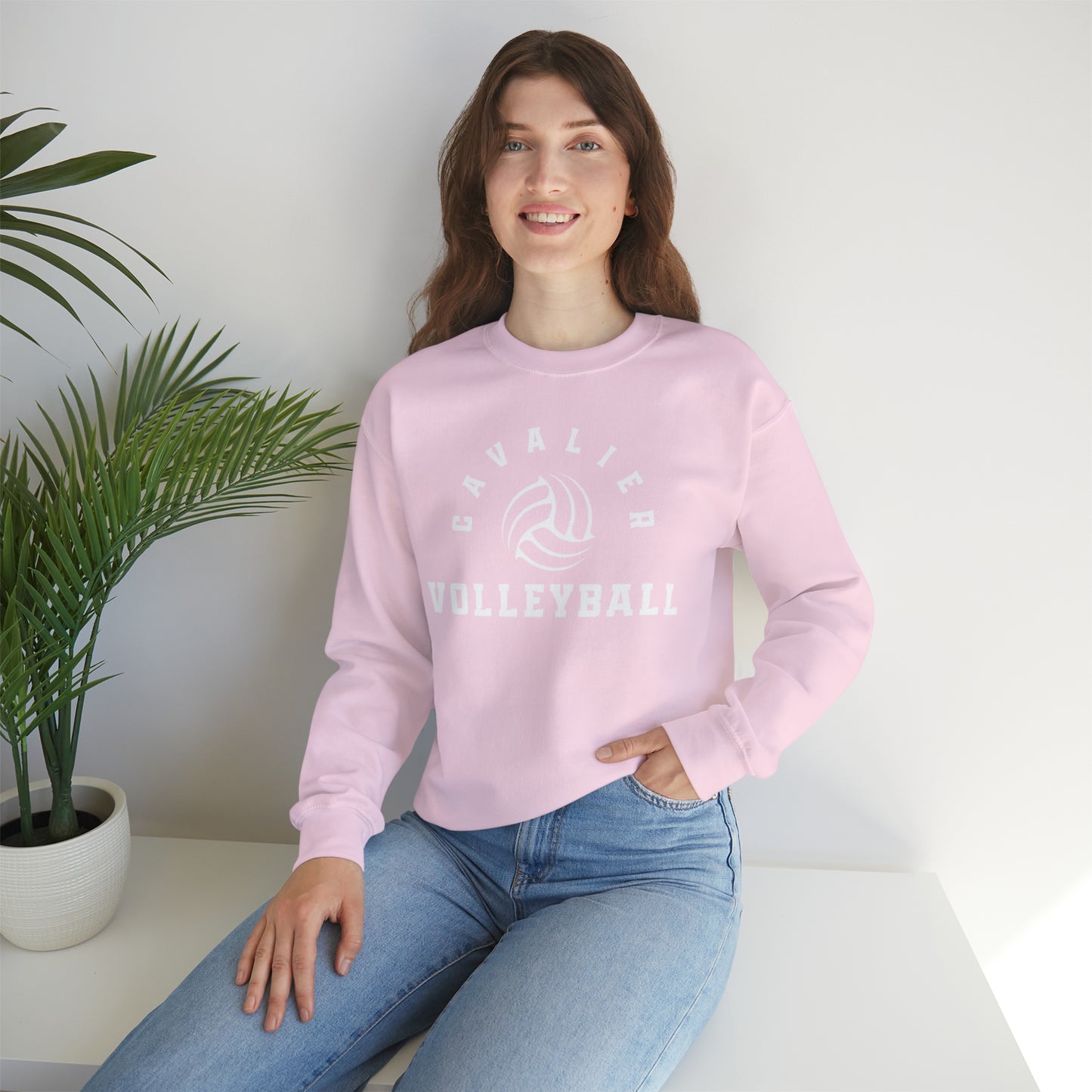 MODERN CAVALIER VOLLEYBALL Unisex Heavy Blend™ Crewneck Sweatshirt