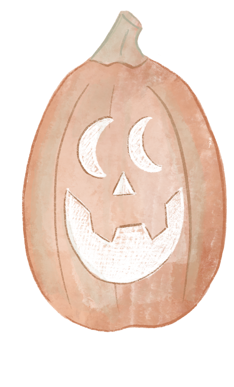 Terracotta Jackolantern (Custom Carved)