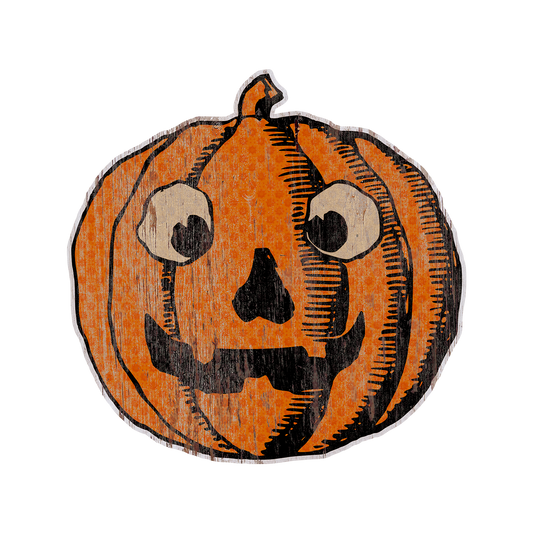Primitive Jackolantern Style No 1 (Custom Carved)