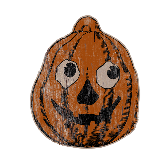 Primitive Jackolantern Style No 2 (Custom Carved)