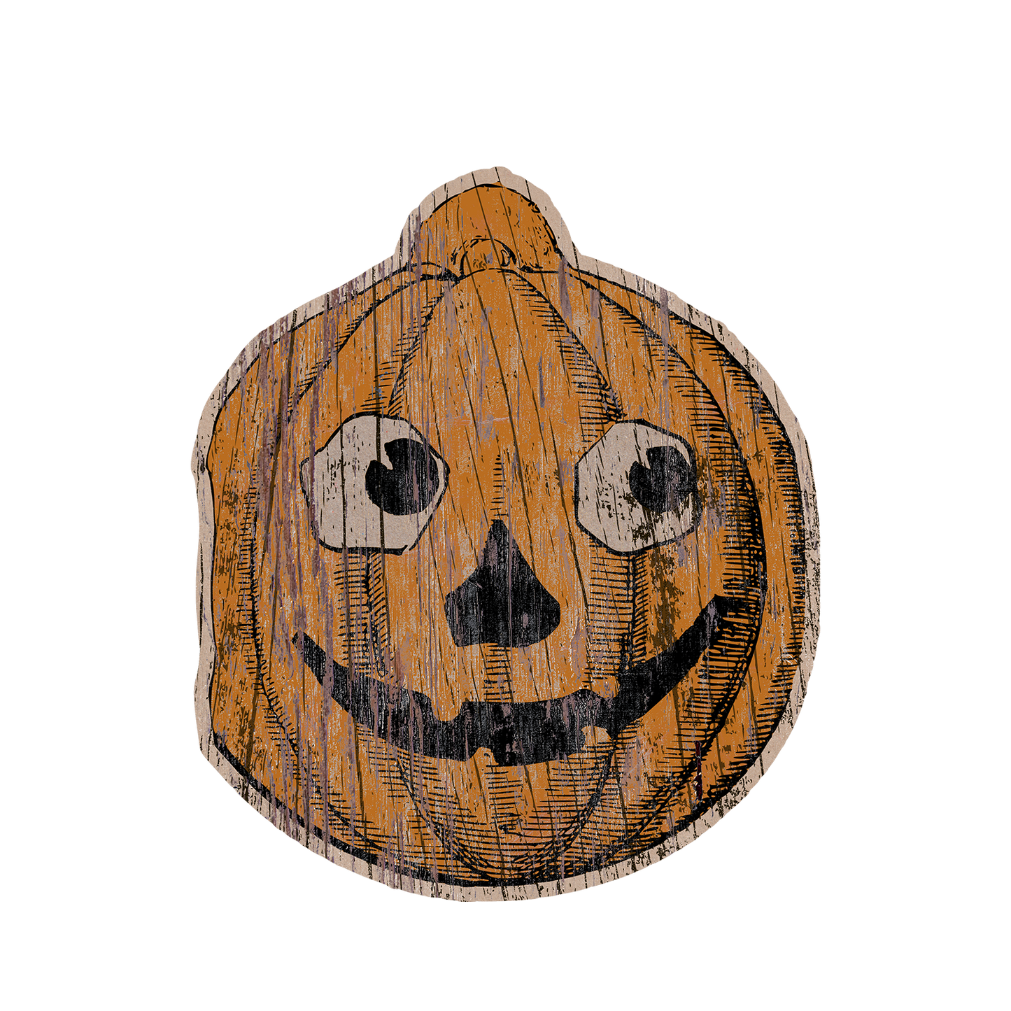 Primitive Jackolantern Style No 3 (Custom Carved)