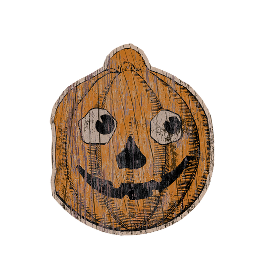 Primitive Jackolantern Style No 3 (Custom Carved)