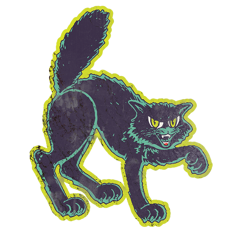 Ready To Rumble Cat (Custom Carved)