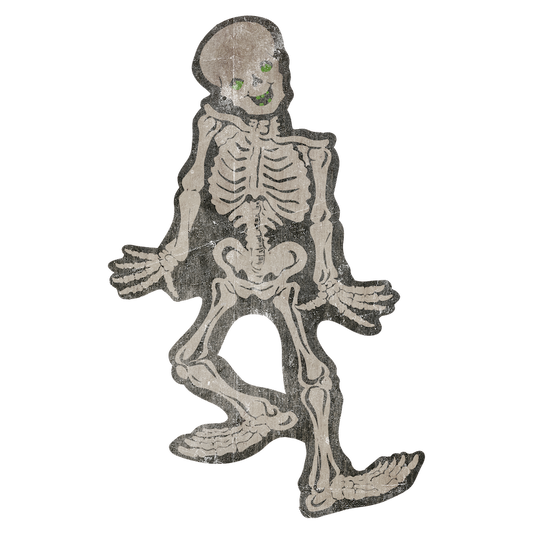 Silly Skeleton Dance (Custom Carved)