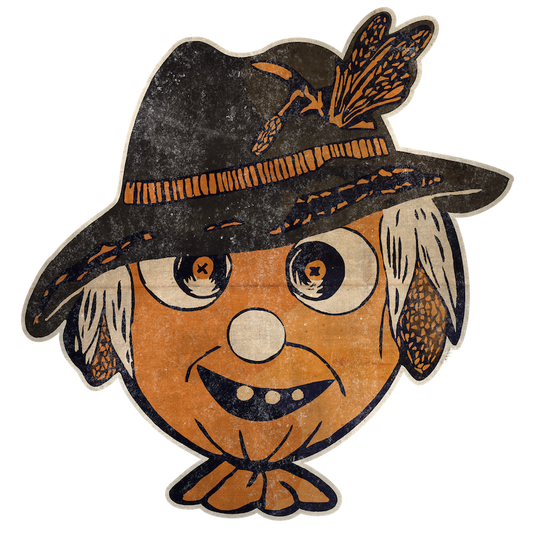 Smiling Scarecrow (Custom Carved)