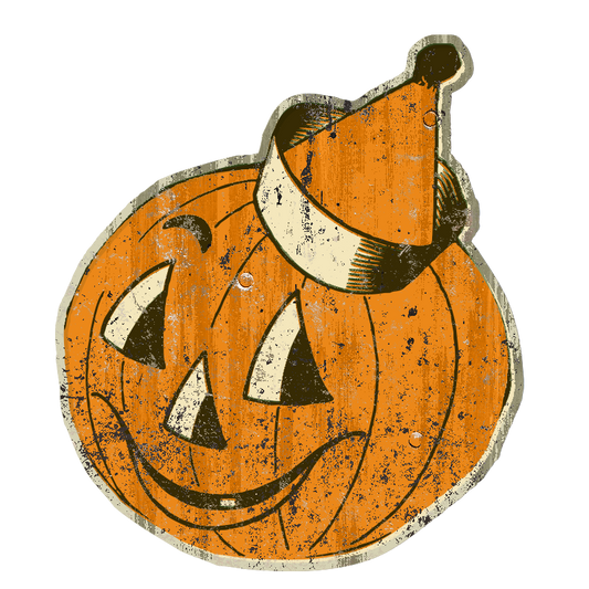 Vintage Beistle Smirking Jackolantern (Custom Carved)
