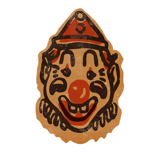BC Vintage Clown (Custom Carved)