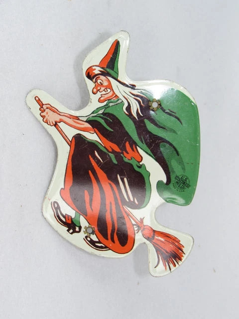 Warty Witch In Flight (Custom Carved)