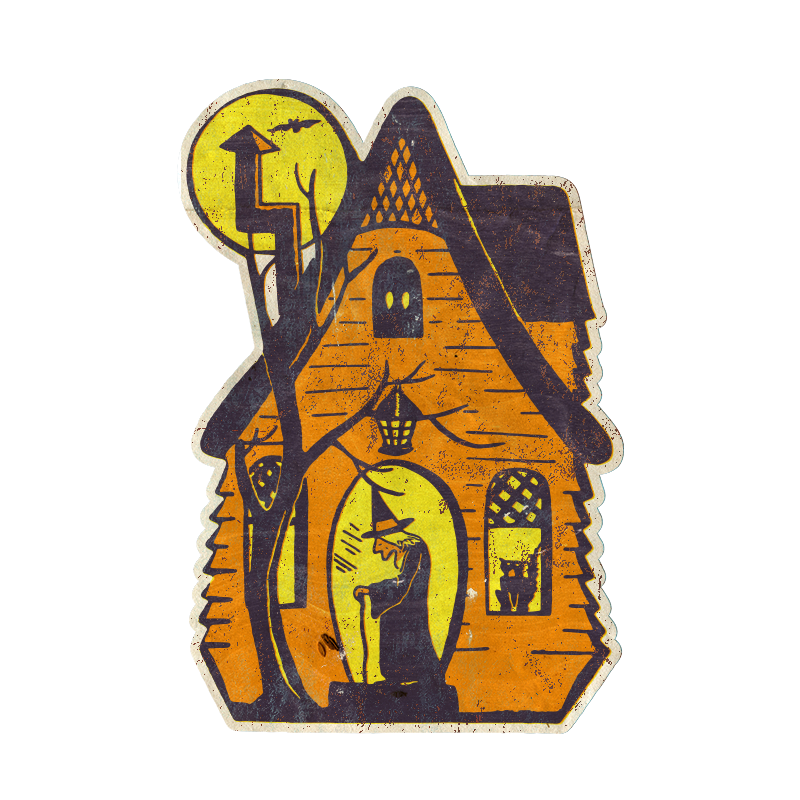Old Witch's House (Custom Carved)
