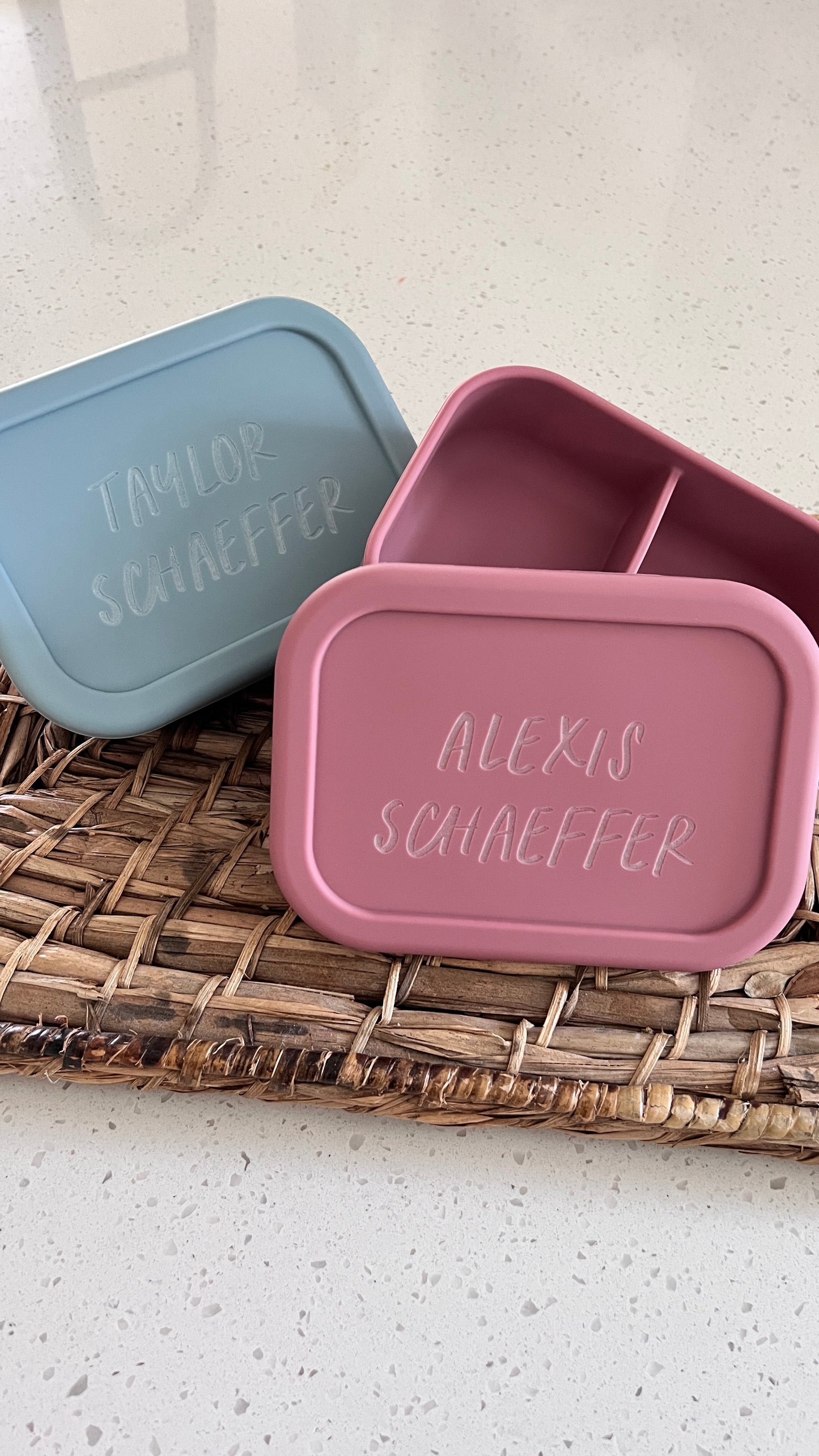 Personalized/Customized Silicone Bento Box