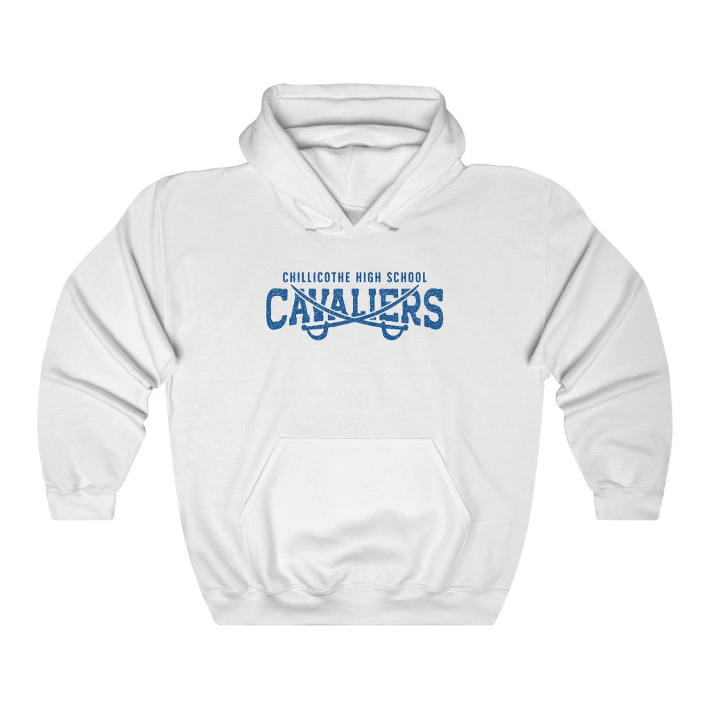 DISTRESSED CHILLICOTHE HIGH SCHOOL CAVALIERS Unisex Heavy Blend™ Hooded Sweatshirt
