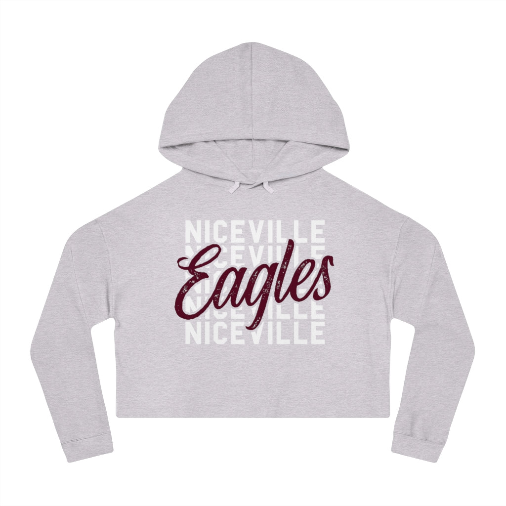 NICEVILLE EAGLES KNOCKOUT - Women’s Cropped Hoodie