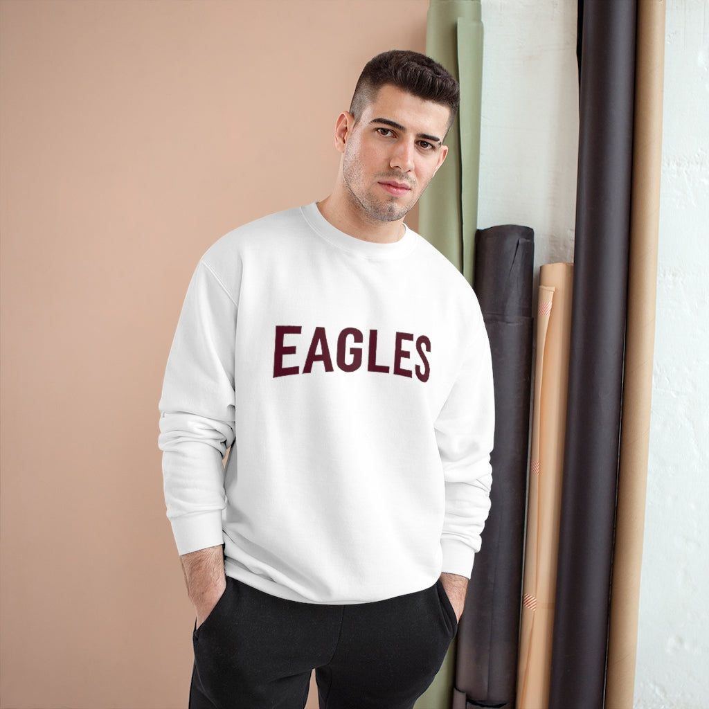EAGLES IN ARC - Unisex CHAMPION BRAND Crewneck Sweatshirt