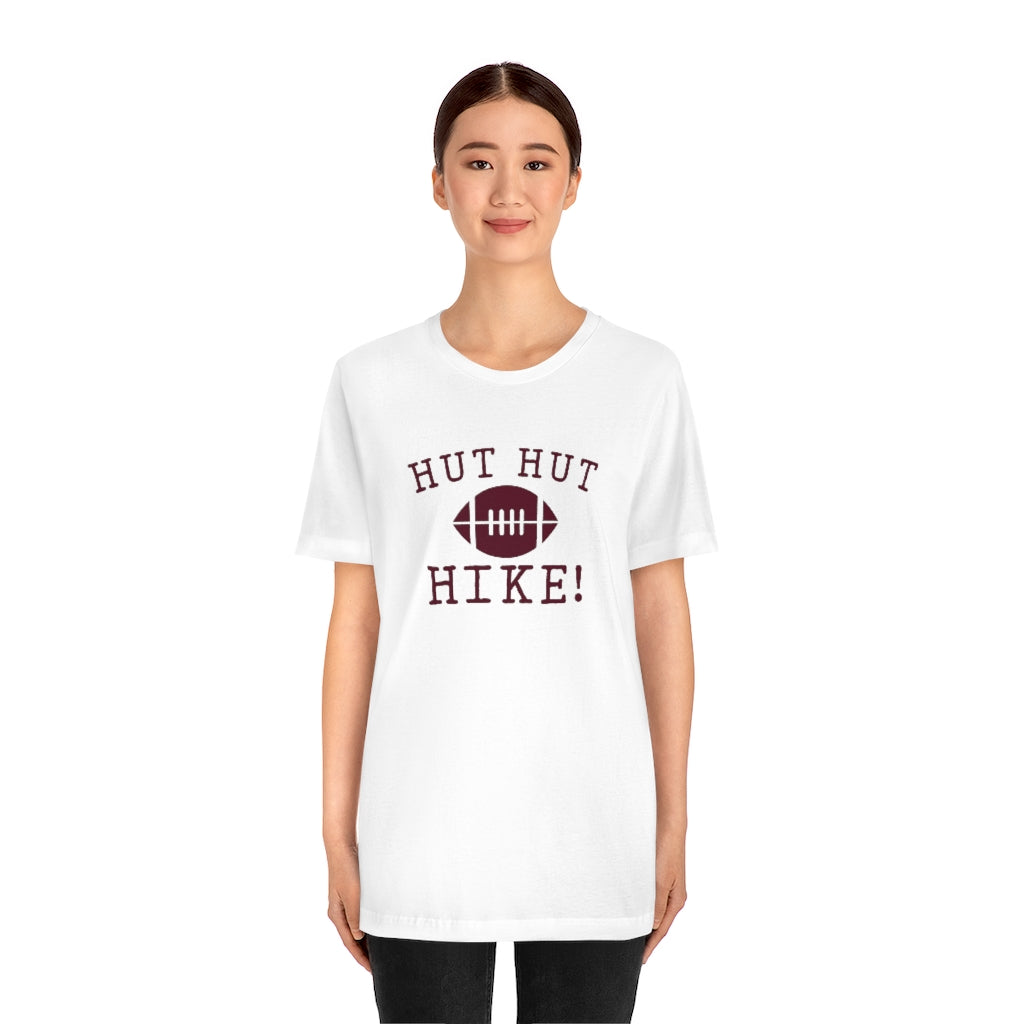 HUT HUT HIKE - Unisex Jersey Short Sleeve Tee BELLA+CANVAS