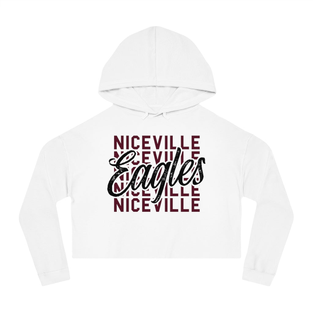 NICEVILLE EAGLES KNOCKOUT - Women’s Cropped Hoodie