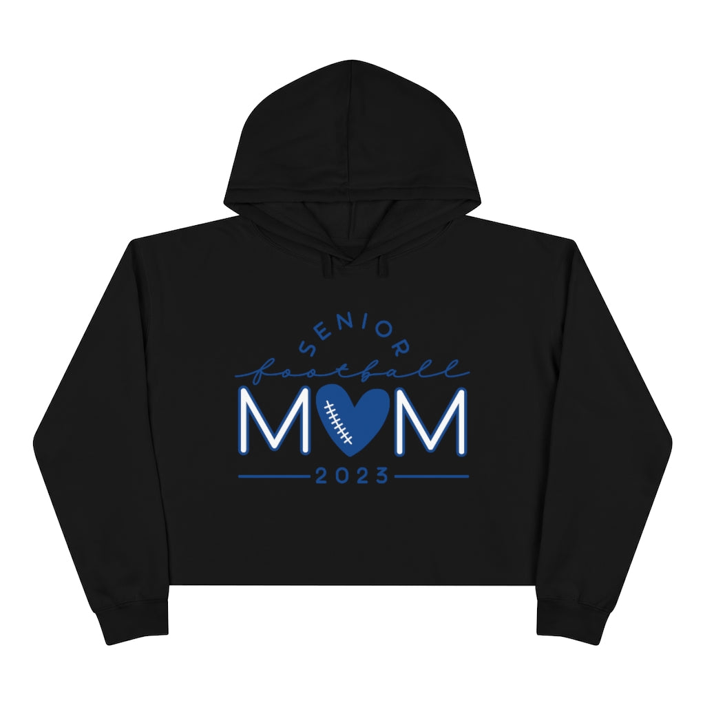 CHILLICOTHE SENIOR FOOTBALL MOM Crop Hoodie