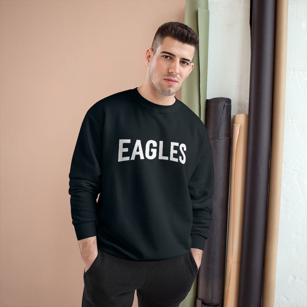 EAGLES IN ARC - Unisex CHAMPION BRAND Crewneck Sweatshirt