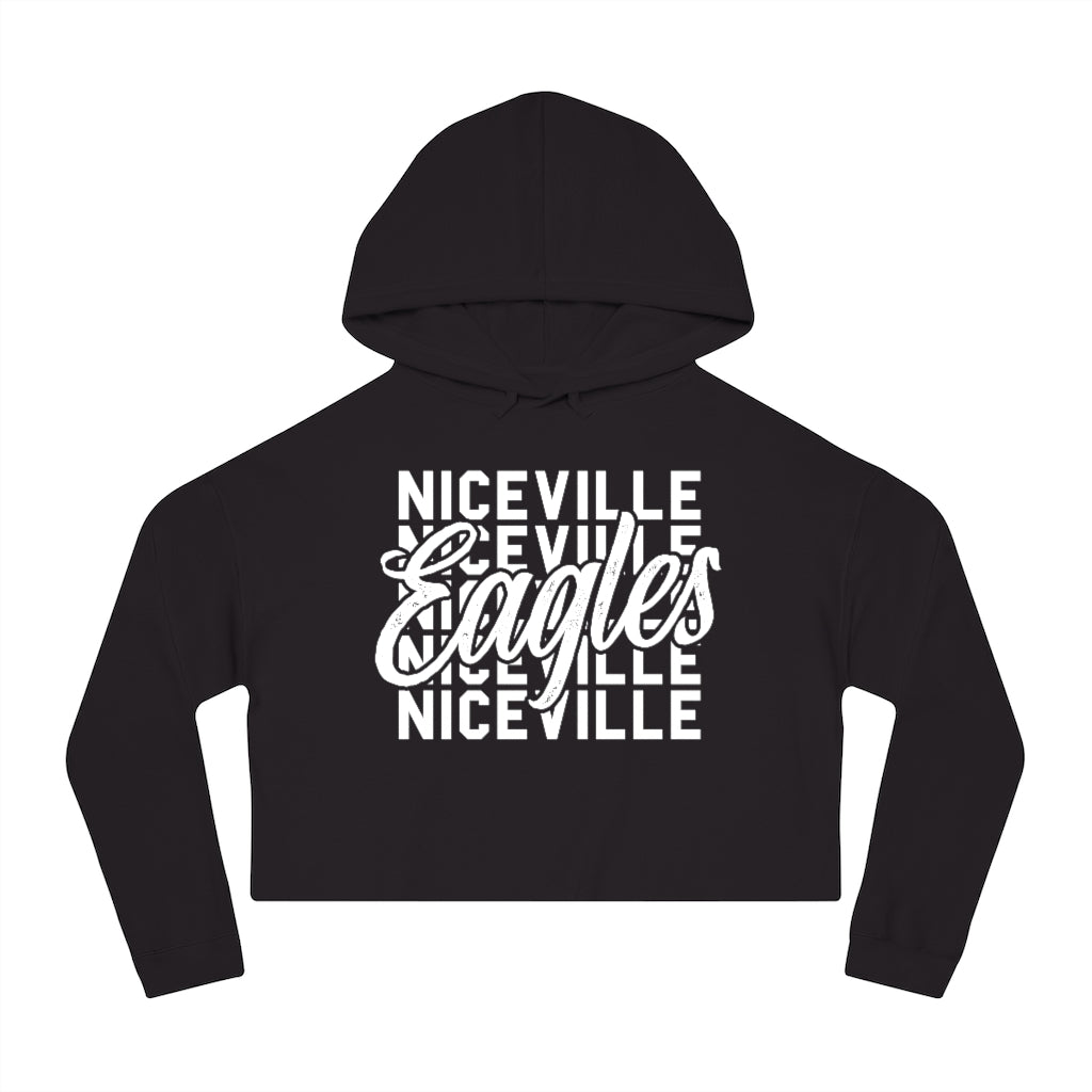 NICEVILLE EAGLES KNOCKOUT - Women’s Cropped Hoodie