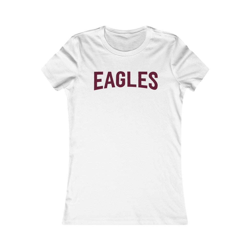 EAGLES IN ARC - Women's Favorite BELLA+CANVAS Tee