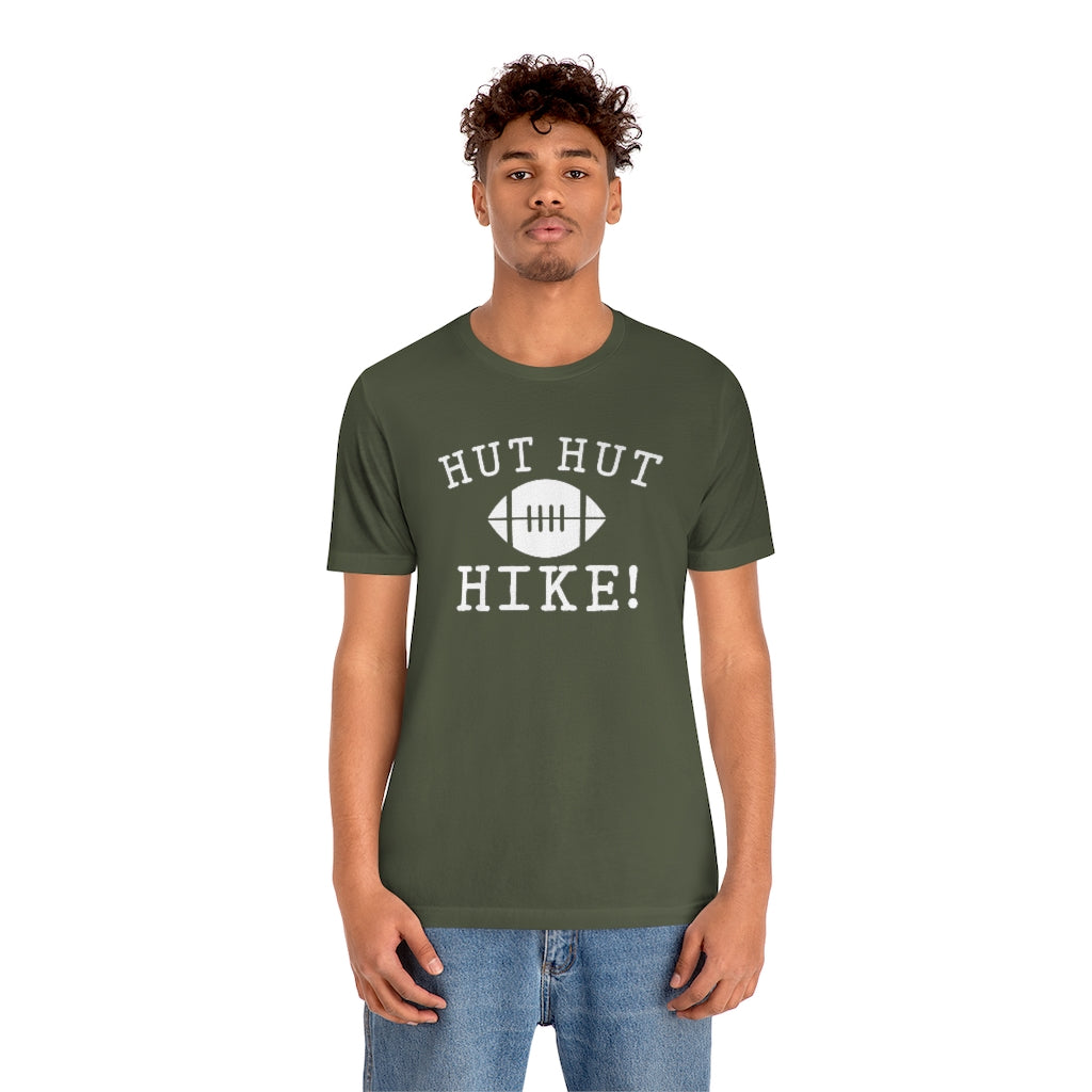 HUT HUT HIKE - Unisex Jersey Short Sleeve Tee BELLA+CANVAS