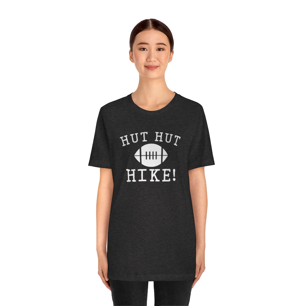 HUT HUT HIKE - Unisex Jersey Short Sleeve Tee BELLA+CANVAS