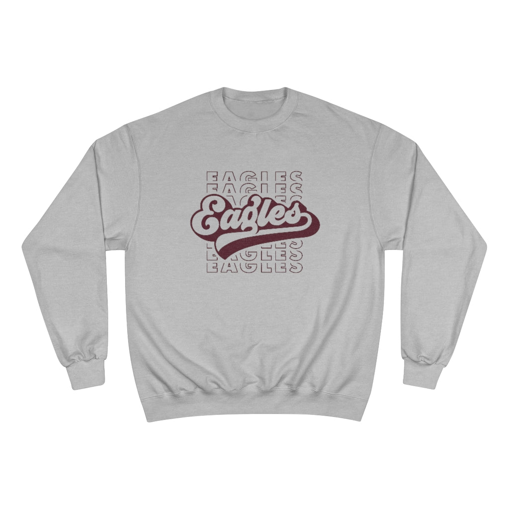 EAGLES WITH RETRO SCRIPT OVERLAY - Youth Premium Hoodie – SageSignCo