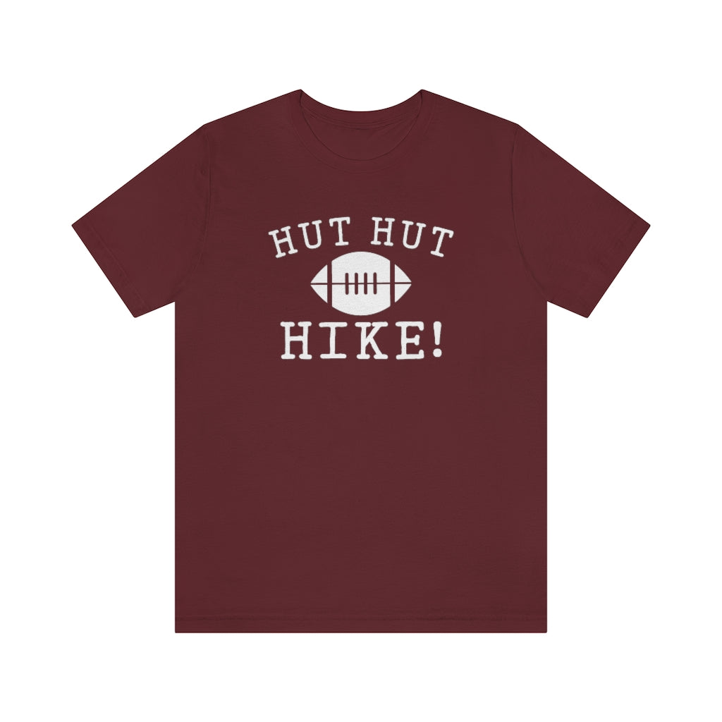 HUT HUT HIKE - Unisex Jersey Short Sleeve Tee BELLA+CANVAS