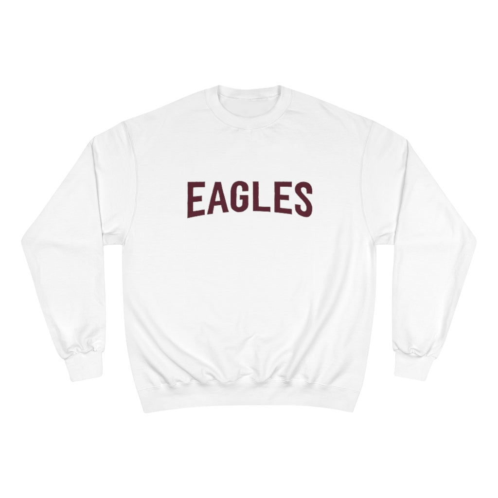 EAGLES IN ARC - Unisex CHAMPION BRAND Crewneck Sweatshirt