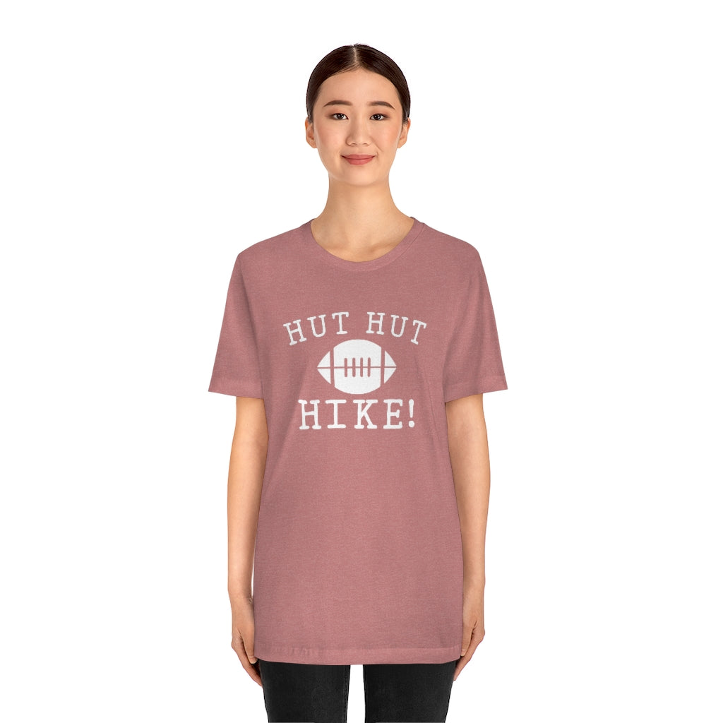 HUT HUT HIKE - Unisex Jersey Short Sleeve Tee BELLA+CANVAS