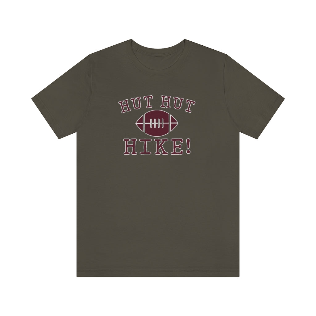 HUT HUT HIKE - Unisex Jersey Short Sleeve Tee BELLA+CANVAS