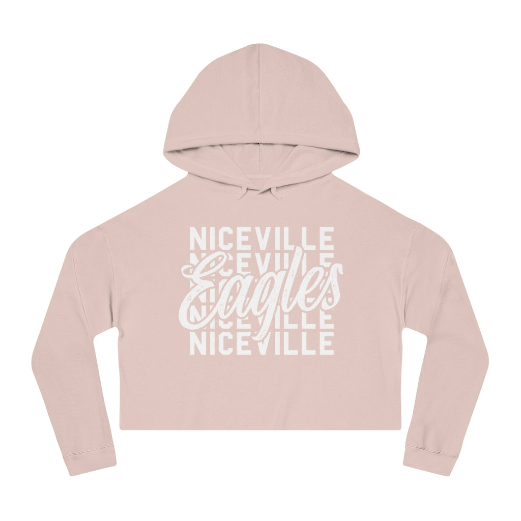 NICEVILLE EAGLES KNOCKOUT - Women’s Cropped Hoodie
