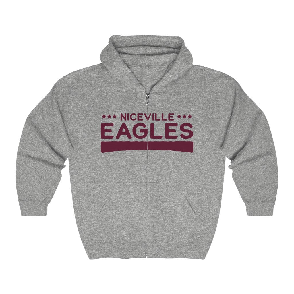 VINTAGE MILITARY NICEVILLE EAGLES Unisex Heavy Blend™ Comfy Zip Hoodie –  SageSignCo