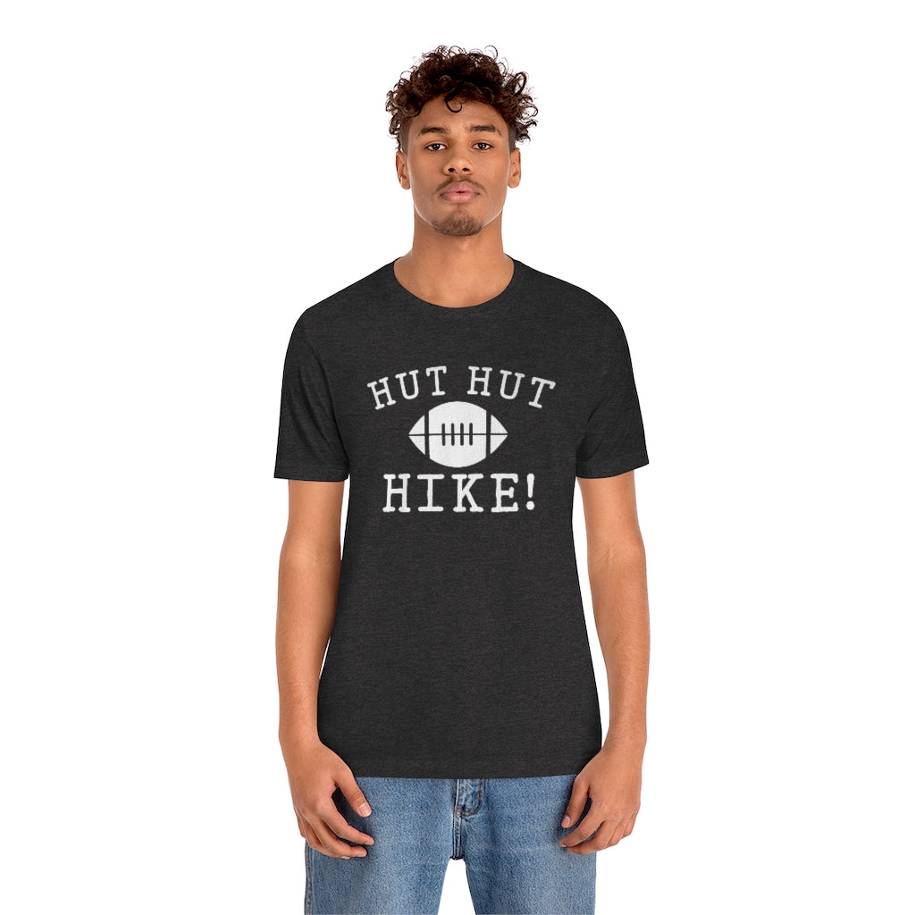 HUT HUT HIKE - Unisex Jersey Short Sleeve Tee BELLA+CANVAS