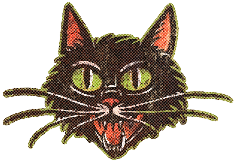 1930 Hissin' Kitten (Custom Carved)