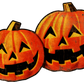 1930 Jackolantern Duo (Custom Carved)
