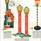 NOMA Seasons Greetings Lamp Duo - Vintage Inspired FREE SHIPPING