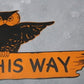 This Way Owl (Custom Carved)