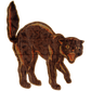 Angry Hissing Cat (Custom Carved)