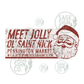 Meet Jolly Ol St Nick Store Sign (FREE SHIPPING!)