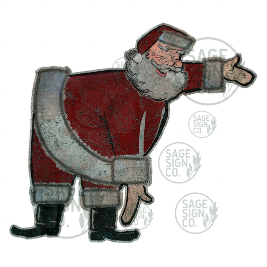 Santa's Gleeful Reveal (FREE SHIPPING!)