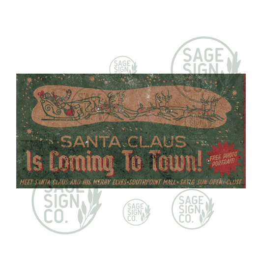 Santa Claus Is Coming To Town (FREE SHIPPING!)