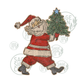 Singing Santa With Mini Tree (FREE SHIPPING!)