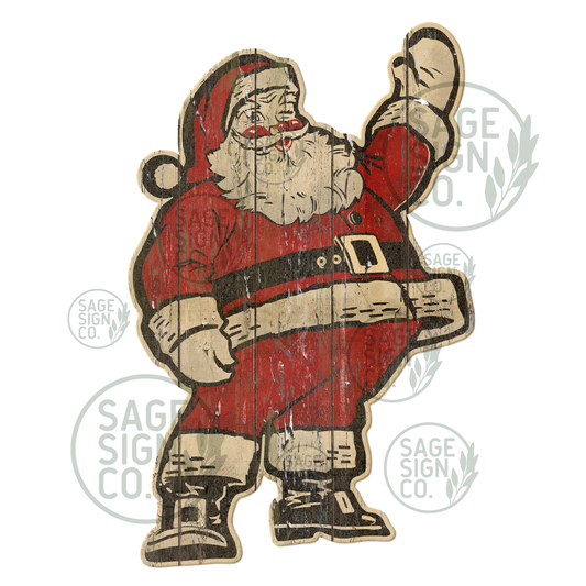Winking and Waving Santa Claus (FREE SHIPPING!)