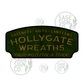 Hollygate Wreaths Road Sign (SageSignCo Original)(FREE SHIPPING!)