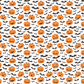 Bats and Jackolanterns Patterned Layering Panel Print