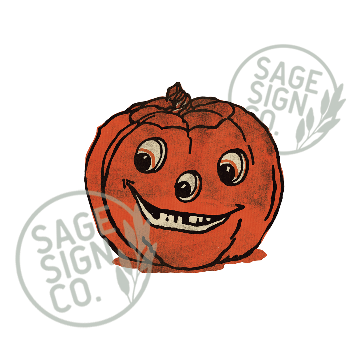 Cheery Jackolantern (Custom Carved)